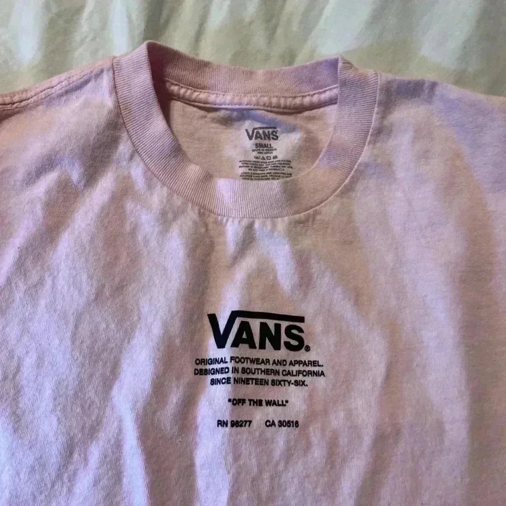 Pink Vans Crewneck T-Shirt - Picture 3 of 3